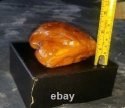Natural baltic amber stone raw 262g