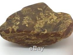 Natural white baltic amber stone 93.7 grams