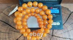 Nos Vintage Natural Baltic Amber beads natural Baltic amber Yellow 70g