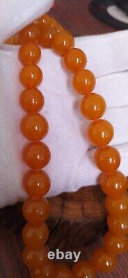 Nos Vintage Natural Baltic Amber beads natural Baltic amber Yellow 70g