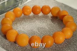 Old Baltic natural amber brown bracelet 16 grams FEDEX FAST SHIPPING 4-6 DAYS