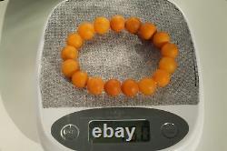 Old Baltic natural amber brown bracelet 16 grams FEDEX FAST SHIPPING 4-6 DAYS
