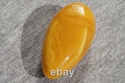 Old Baltic natural amber single pendant, stone 8 g. COLLECTIBLE AMBER QUALITY