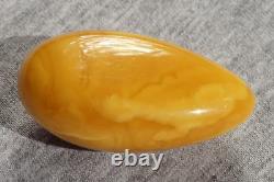 Old Baltic natural amber single pendant, stone 8 g. COLLECTIBLE AMBER QUALITY
