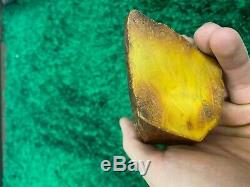 Old Marbel Baltic Amber stone (335g.)