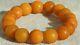 Old Natural Baltic Amber Bracelet 16 G High Colour Rare Round Beads Amber Asset