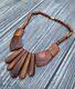 Old Vintage Natural Baltic Amber Butterscotch Honey Beads BIB Necklace