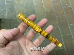 Old natural baltic amber pipe 22.7gr