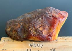 Old natural baltic amber stone pendant 47gr