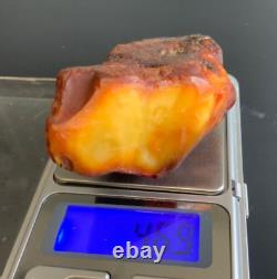 Old natural baltic amber stone pendant 47gr