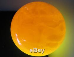 Polished Natural 32,84 mm Genuine Baltic Amber Stone Sphere 19,62 Gm NR