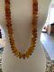 RARE OLD HUGE Natural Baltic AMBER Beads Necklace 214 Grams
