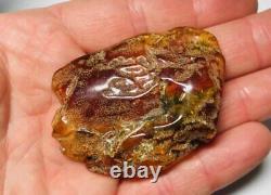 Raw Amber Stone Natural Baltic amber stone kahrab kahrman 19.41gr N38