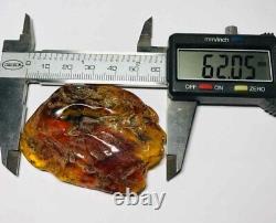 Raw Amber Stone Natural Baltic amber stone kahrab kahrman 19.41gr N38