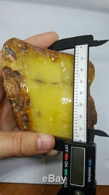 Raw Amber Stone Rock Natural 178 gr Kahrman Misbah Tesbih Baltic Tiger Bernstein