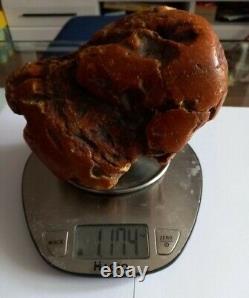 Raw Amber Stone rock 1174 g pendant 100% natural Baltic kahrab kahrman misbah