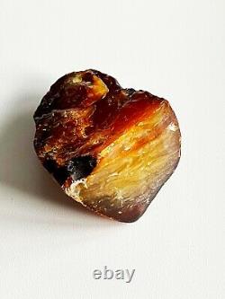 Raw Amber Stone rock 43 g pendant 100% natural Baltic kahrab kahrman misbah