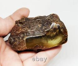 Raw Amber Stone rock 64.4g 100% Natural Baltic amber stone kahrab kahrman misbah