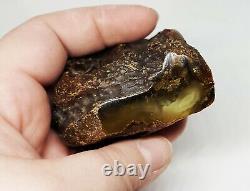 Raw Amber Stone rock 64.4g 100% Natural Baltic amber stone kahrab kahrman misbah