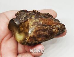 Raw Amber Stone rock 64.4g 100% Natural Baltic amber stone kahrab kahrman misbah