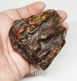 Raw Amber Stone rock 64.4g 100% Natural Baltic amber stone kahrab kahrman misbah