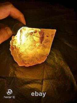 Raw Baltic amber stone 79g natural rough tesbih misbah kahraman from Ukraine