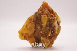 Raw Baltic amber stone 85g natural rough tesbih misbah kahraman from Ukraine