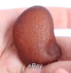 Raw amber stone 20.4g drop full leather natural Baltic DIY
