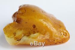 Raw amber stone 200.2g beeswax butterscotch natural Baltic DIY