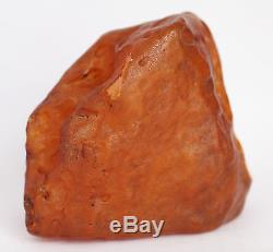 Raw amber stone 449.7g wax butterscotch 100% natural Baltic