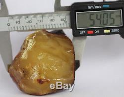 Raw amber stone 88.5g bead brand pendant natural Baltic DIY
