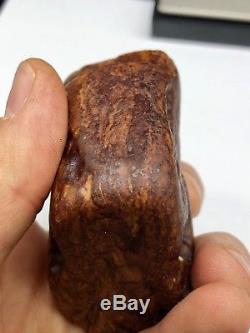 Raw amber stone rock 100 gr bernstein natural Baltic