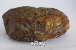 Raw amber stone rock 150.0g honey beeswax 100% natural Baltic