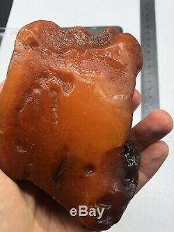 Raw amber stone rock 334 gr bernstein natural Baltic