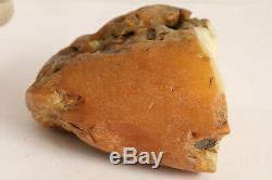 Raw amber stone rock 346.8g 100% natural Baltic kahrab rough misbah necklace