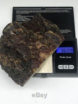 Raw amber stone rock 360 gr bernstein natural Baltic