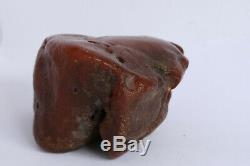 Raw amber stone rock 533.3g pendant 100% natural Baltic