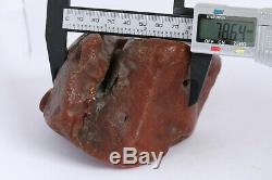 Raw amber stone rock 533.3g pendant 100% natural Baltic