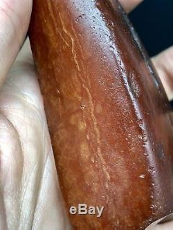 Raw amber stone rock 85 g eggyolk beeswax 100% natural Baltic