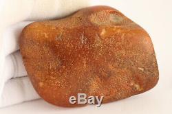 Raw amber stone rock 97.8g pendant 100% natural Baltic kahrab rough misbah