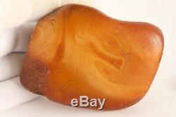 Raw amber stone rock 97.8g pendant 100% natural Baltic kahrab rough misbah