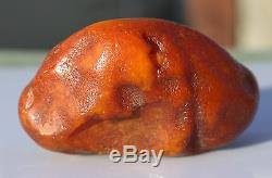 Raw amber white stone rough 139.5g natural Baltic beeswax DIY