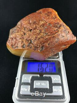 Raw natural baltic amber 162gram egg yolk kahrab kahrman misbah pendant bead