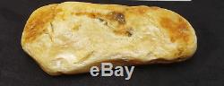 Stone Natural Baltic Amber Raw 211 g Vintage Butterscotch Rare Exlusive Z-006