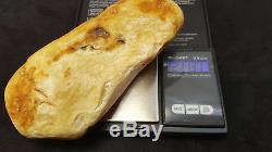 Stone Natural Baltic Amber Raw 211 g Vintage Butterscotch Rare Exlusive Z-006