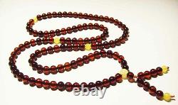 Tibetan prayer beads 108 Mala Natural baltic Amber Buddhist prayer beads Mila