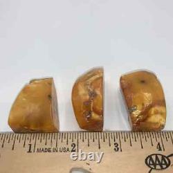 VTG Genuine Shaped Baltic 3 Amber Stone