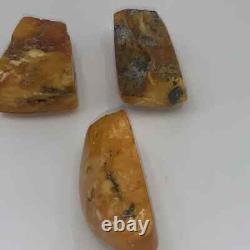 VTG Genuine Shaped Baltic 3 Amber Stone