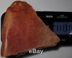 Vintage 111.31 Gm Natural Genuine Baltic Amber Stone