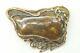 Vintage Antique Russian Baltic Amber Brooch
